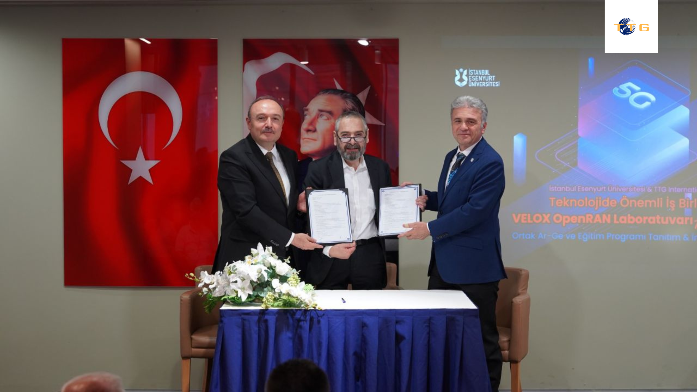 TTG International and Istanbul Esenyurt University Join Forces to Advance 5G and OpenRAN Technologies
